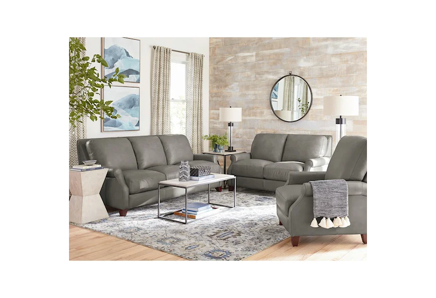 Club Level - Greyson Living Room Group by Bassett at Esprit Decor Home Furnishings